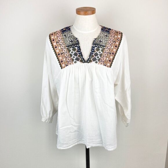 Lovestitch Embroidered Blouse - Picture 1 of 6